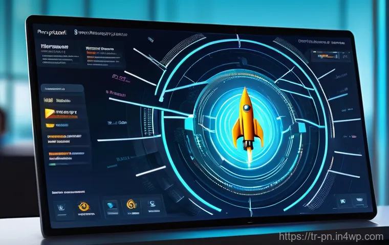 웹어셈블리의 사용자 접근성 개선 방안 - "A dynamic, high-tech illustration depicting a sleek, futuristic web browser icon transforming into ...