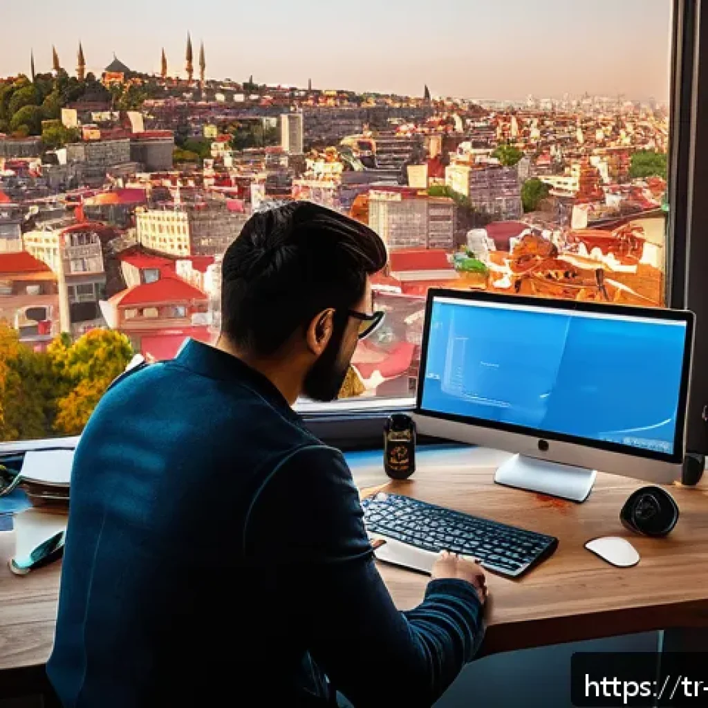 웹어셈블리의 성능 테스트 및 분석 방법 - A modern Turkish software developer workspace focused on WebAssembly performance optimization: a sle...